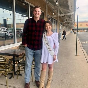 White Squareneck ASOS Dress